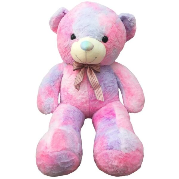 Watercolor-Style Teddy Bear Plush