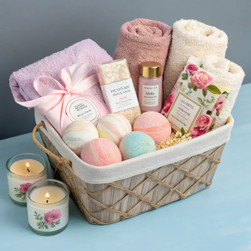 Luxury Spa & Gourmet Basket