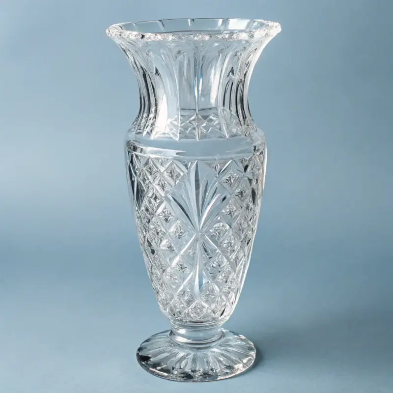 Elegant Crystal Vase