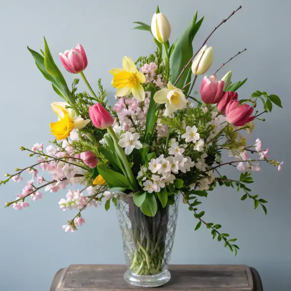 Spring Tulip Arrangement
