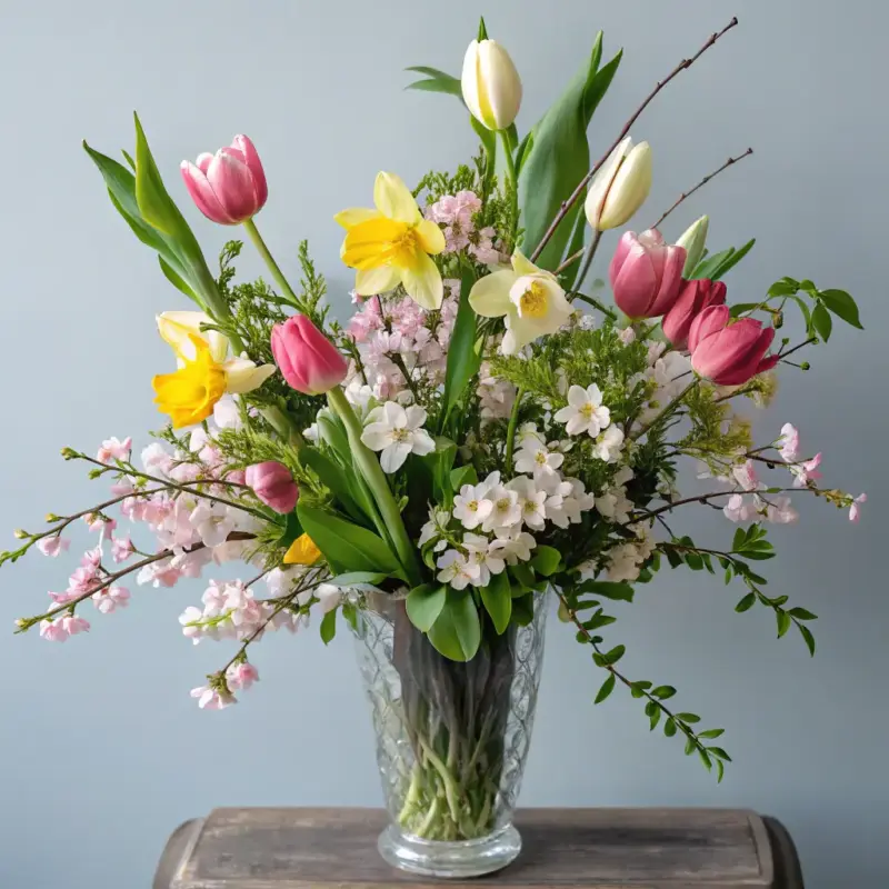Spring Tulip Arrangement