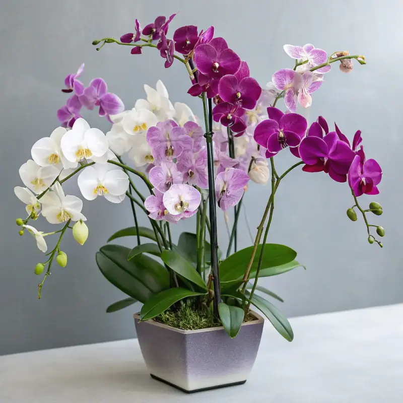 Elegant Orchid Arrangement