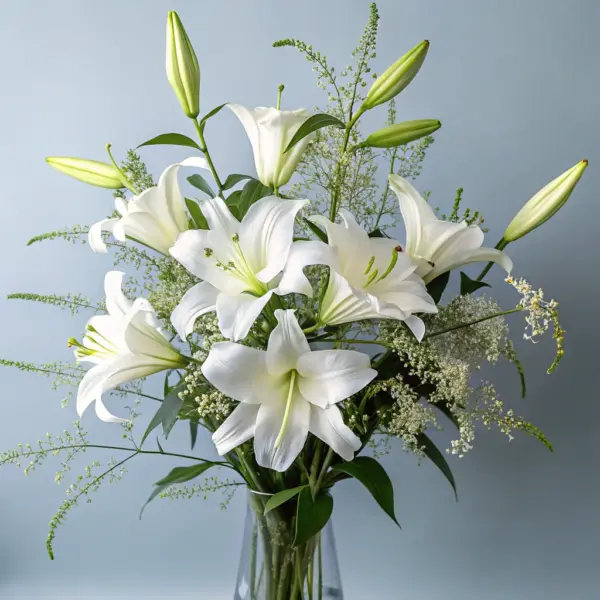 Elegant Lilies Arrangement