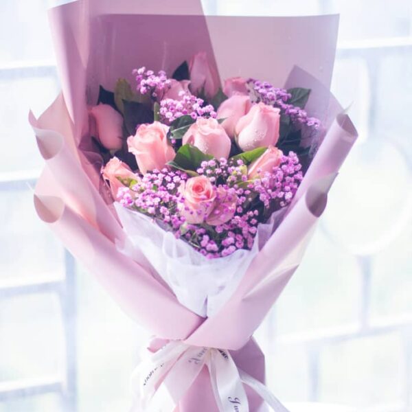 The Pink Rose Pail