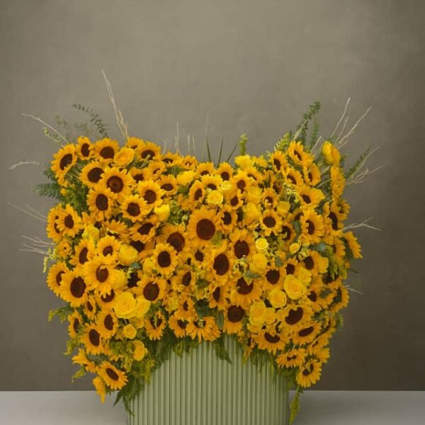 Sunshine Bloom – Sunflower Vase Arrangement